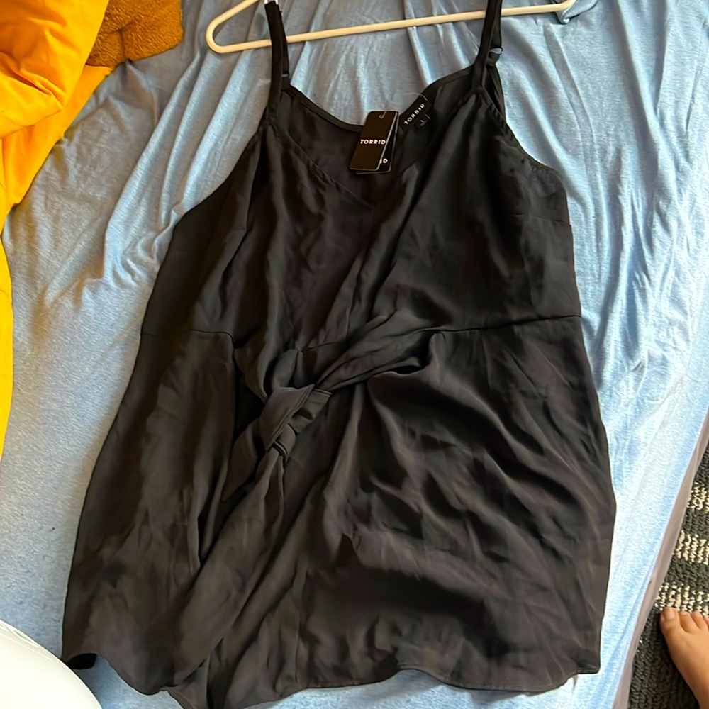 Sheer tank top